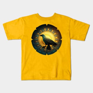 raven logo Kids T-Shirt